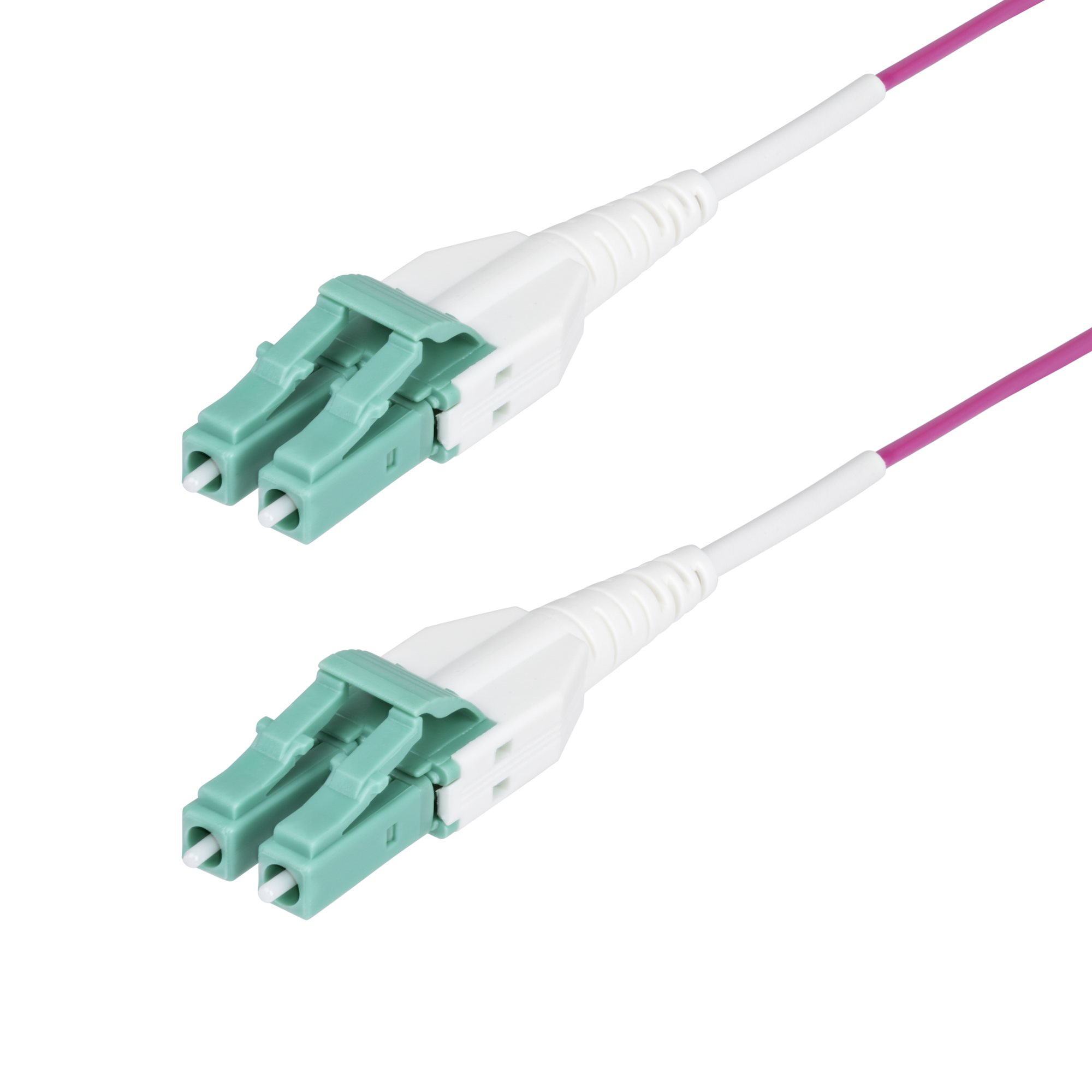 2M OM4 LC TO LC UPC MULTIMODE FIBER CABLE - OFNR