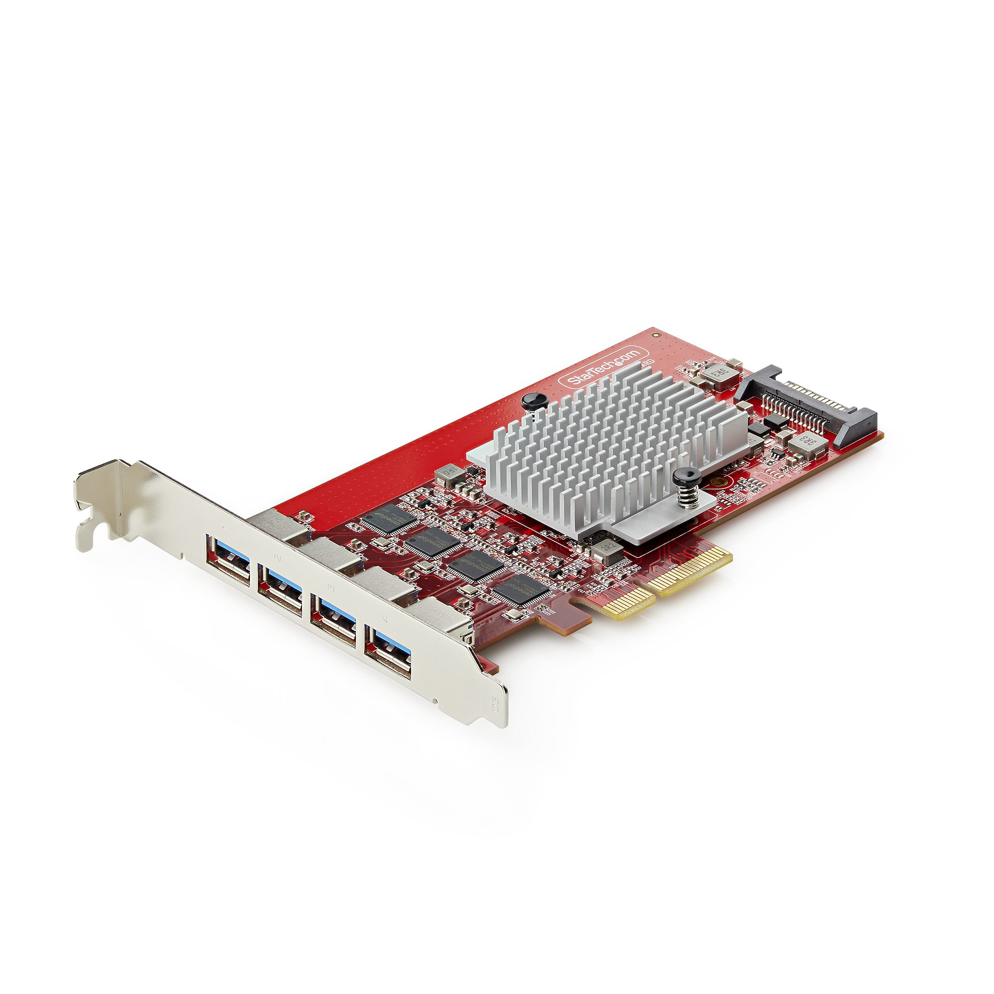 TARJETA PCIE 4 PUERTOS USB-A USB 3.2 10GBPS - TAA