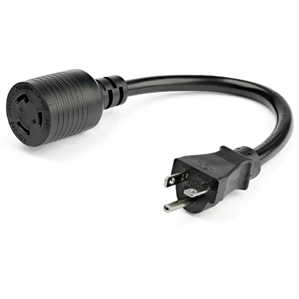 CABLE DE ALIMENTACION DE 30CM NEMA L5 20R A NEMA 5 20P 12AWG