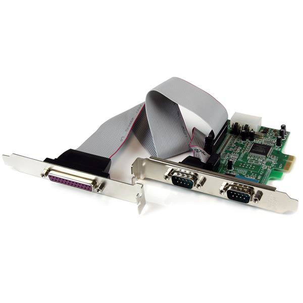 TARJETA ADAPTADORA PCI EXPRESS 2 PUERTOS SERIAL 1 PARALELO RS23.