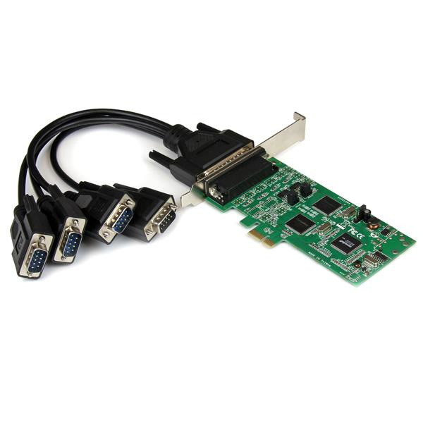 TARJETA ADAPTADOR PCI EXPRESS 4 4 PUERTOS SERIAL RS232 485 422 .