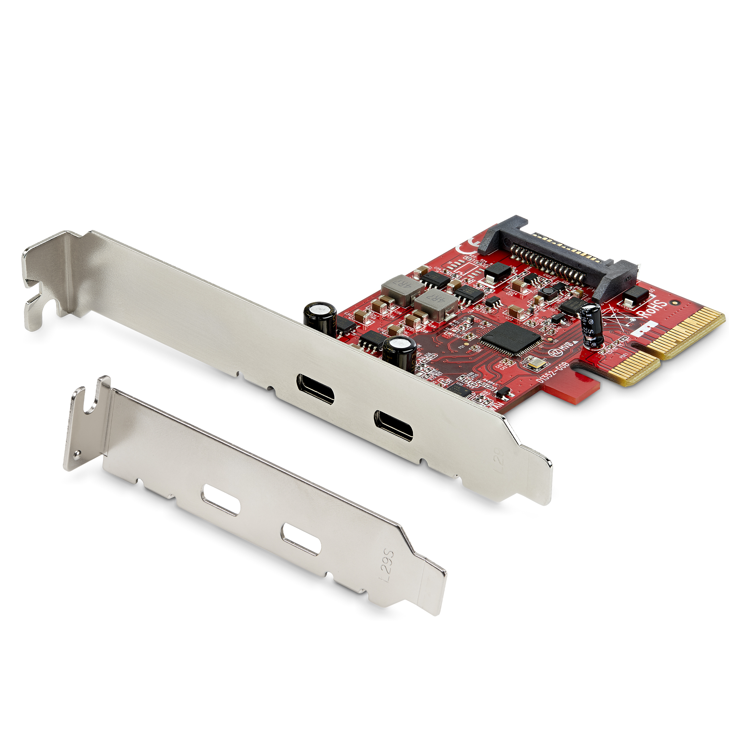 TARJETA PCI EXPRESS USB 3.1 - 1 2 PUERTOS USB C - HASTA 10GBPS