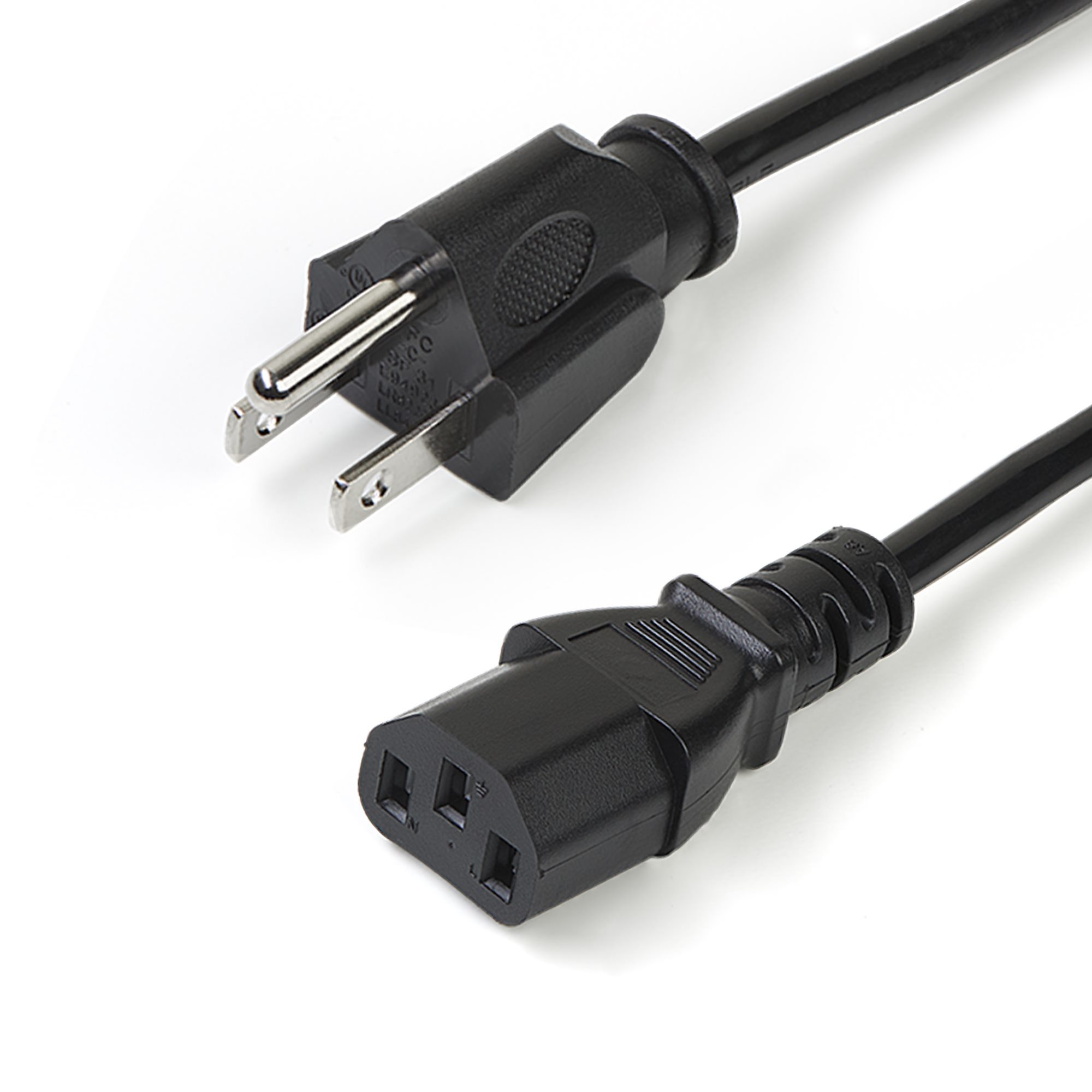 CABLE DE PODER PARA PC DE 3M PAQUETE DE 10-NEMA 5 15P A C13