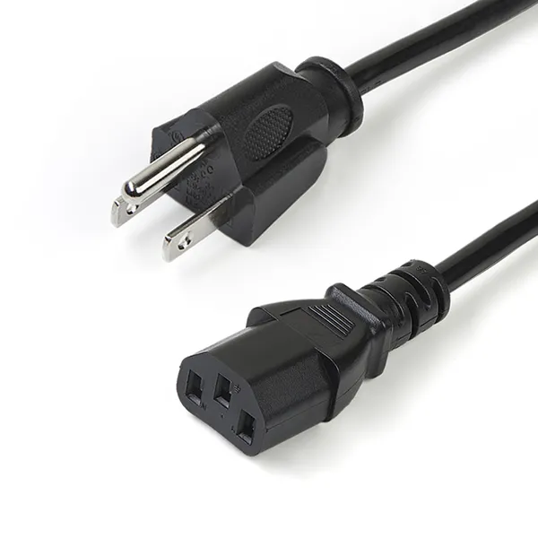 CABLE DE PODER PARA PC DE 3M PAQUETE DE 10-NEMA 5 15P A C13