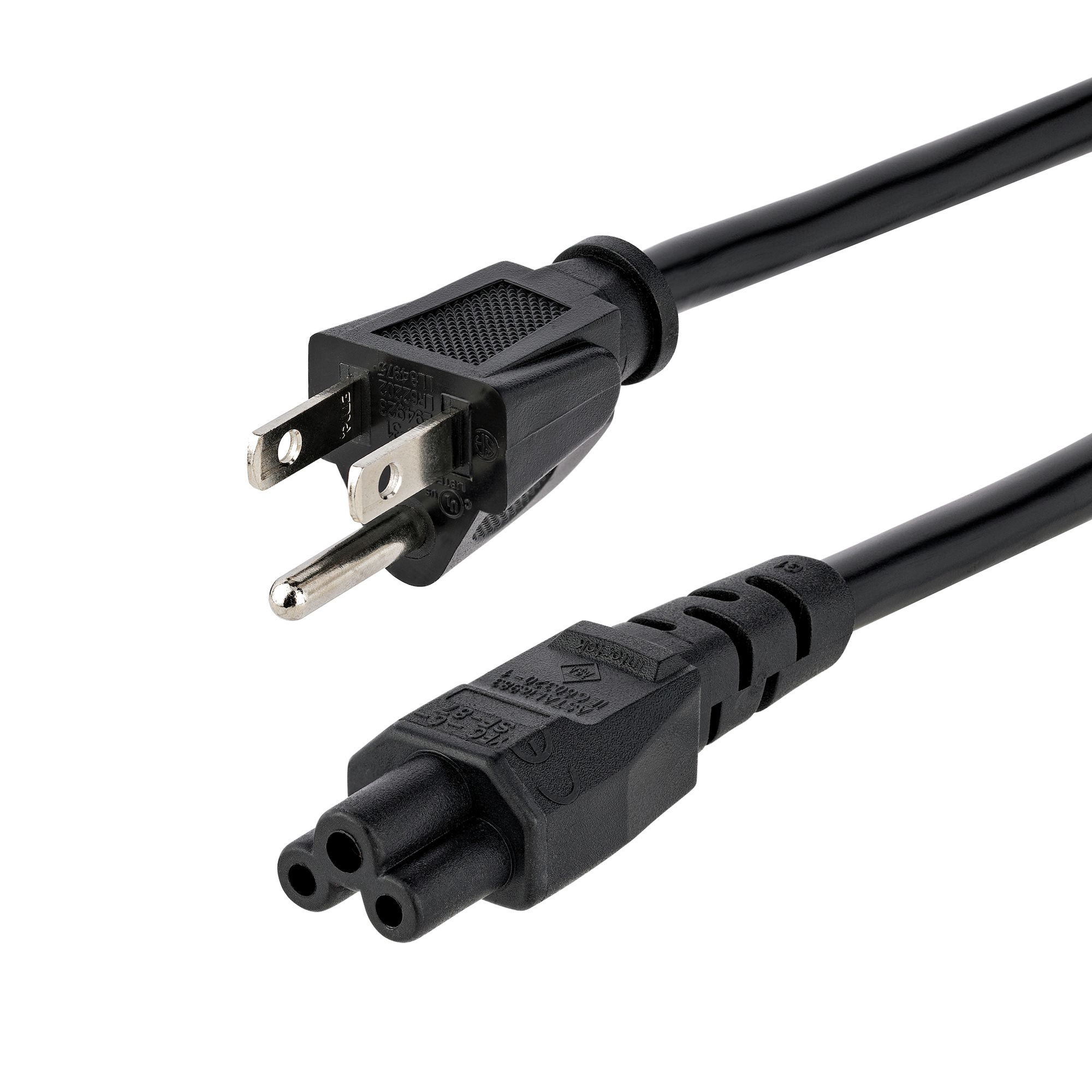CABLE DE 1.8M ESTANDAR PARA LAPTOP NEMA 5-15P A C5     .
