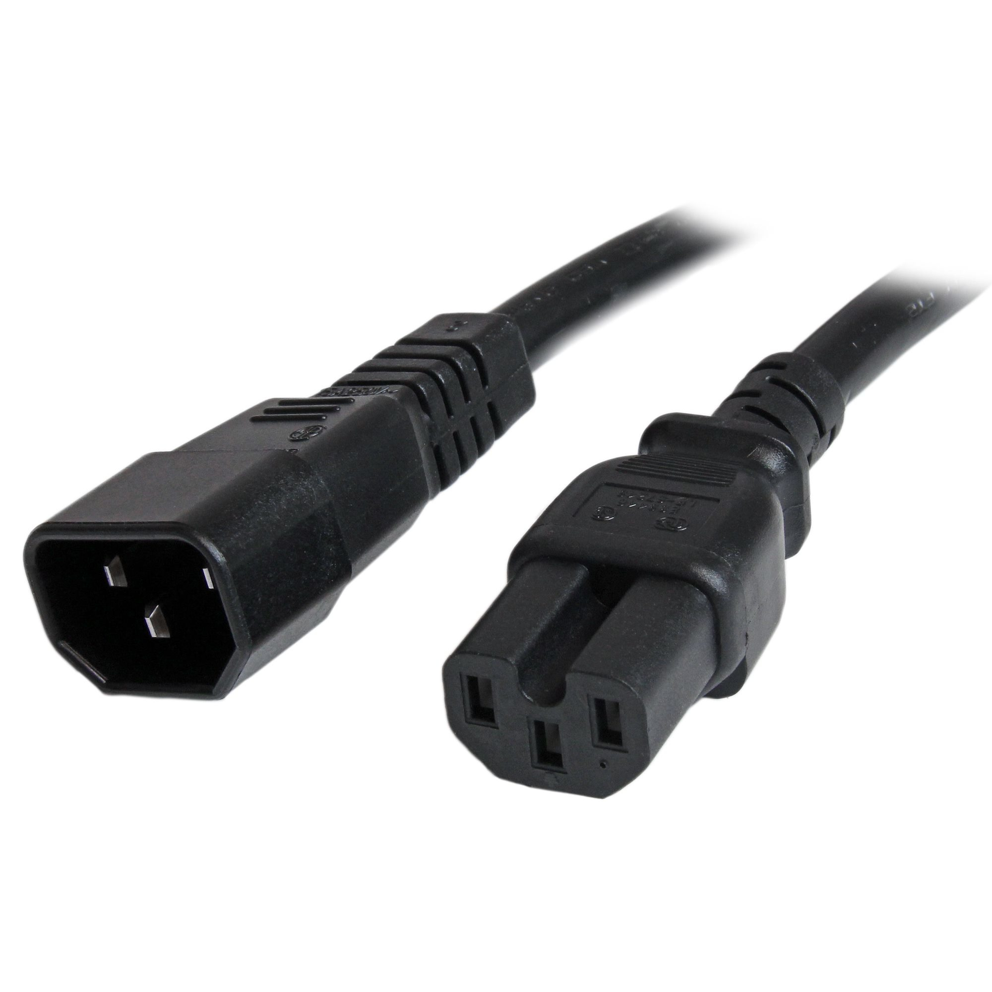 CABLE 1.8M ADAPTADOR 14 AWG C14 A C15 JUMPER BRIDGE SERVIDOR.