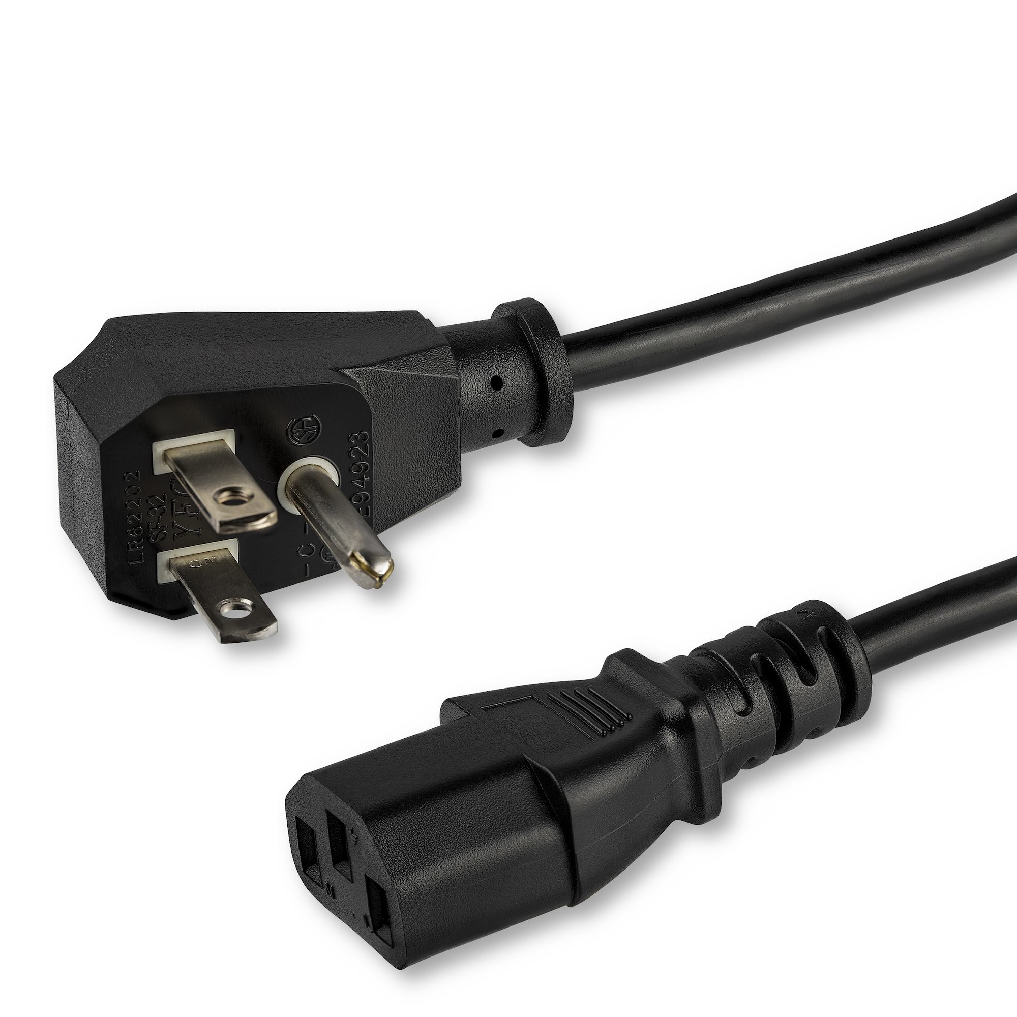 CABLE DE 4.5M DE ALIMENTACION PLANO NEMA 5-15P A C13 PARA PC