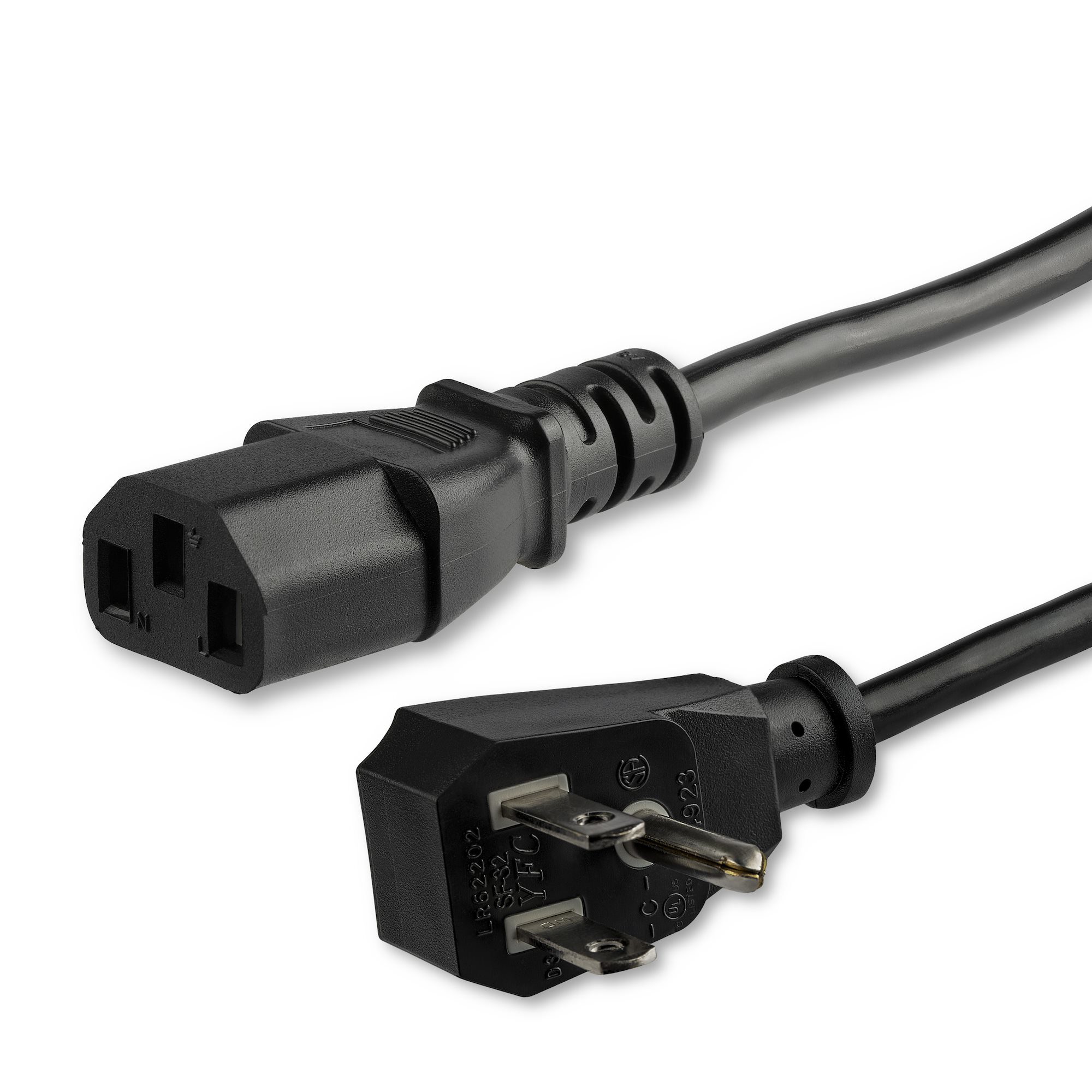 CABLE DE 1.8M DE ALIMENTACION PLANO NEMA 5-15P A C13 PARA PC