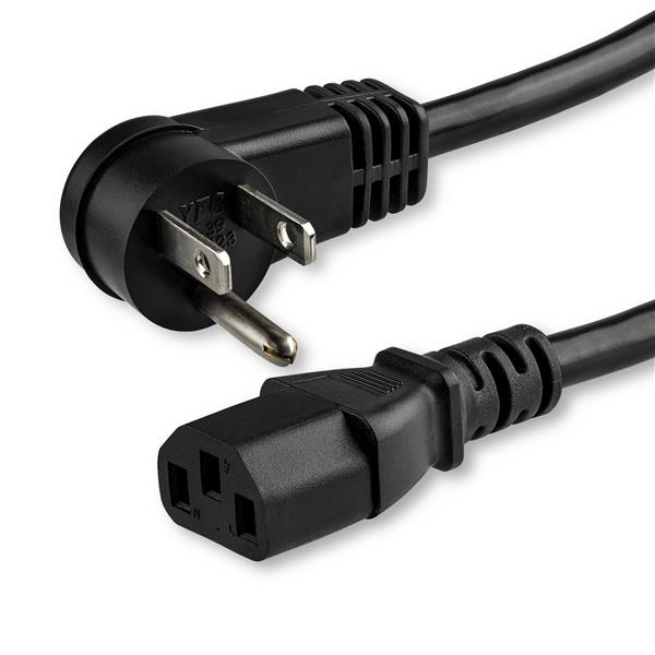 CABLE DE 4.5M DE ALIMENTACION ACODADO NEMA 5-15P A C13 DE PC