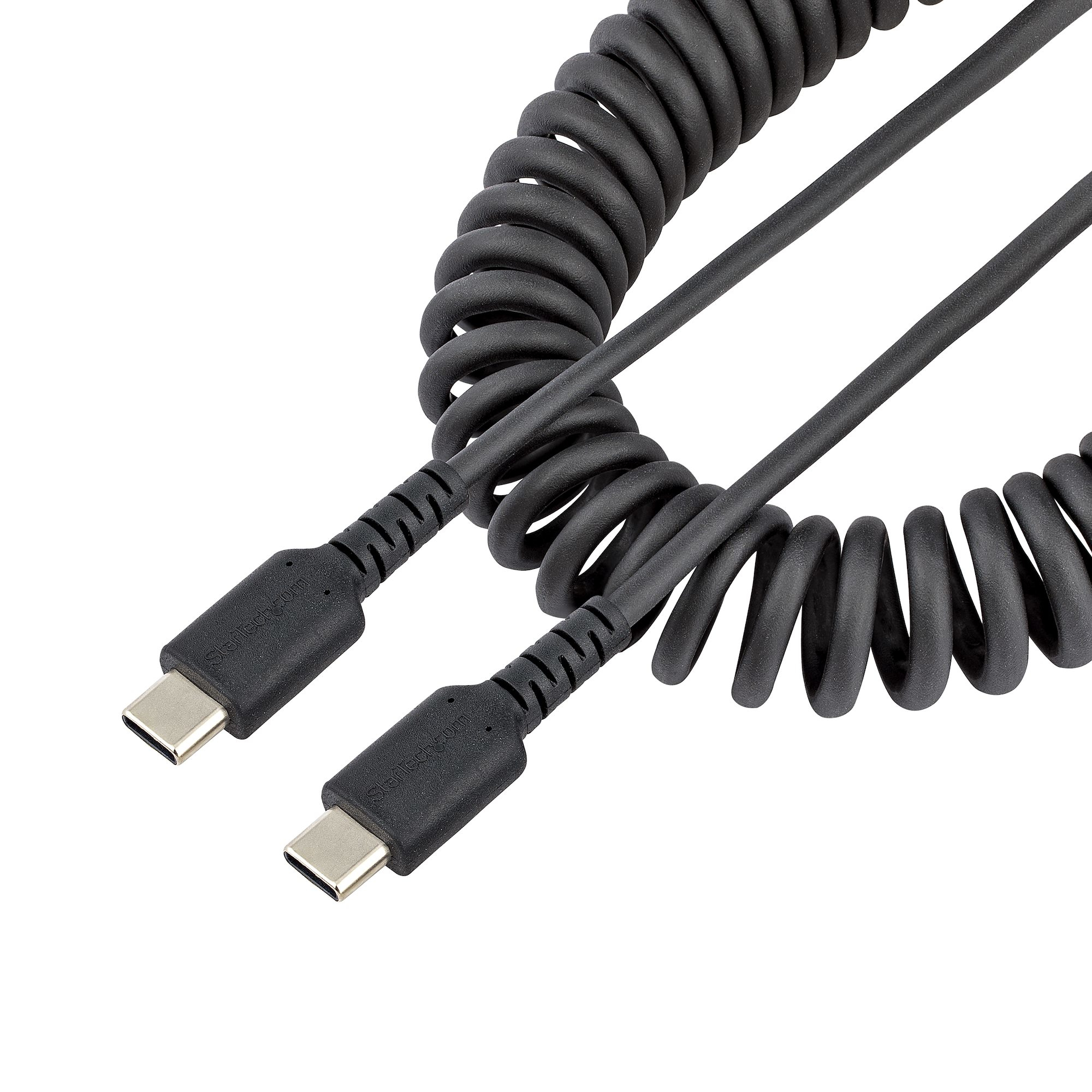 CABLE DE 1M DE CARGA USB C USB TIPO C EN ESPIRAL USB 2.0