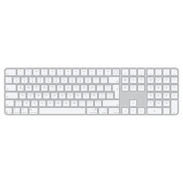 MAGIC KEYBOARD CON TOUCH ID Y T NUMERICO PARA MAC BLANCO ESPANOL LA