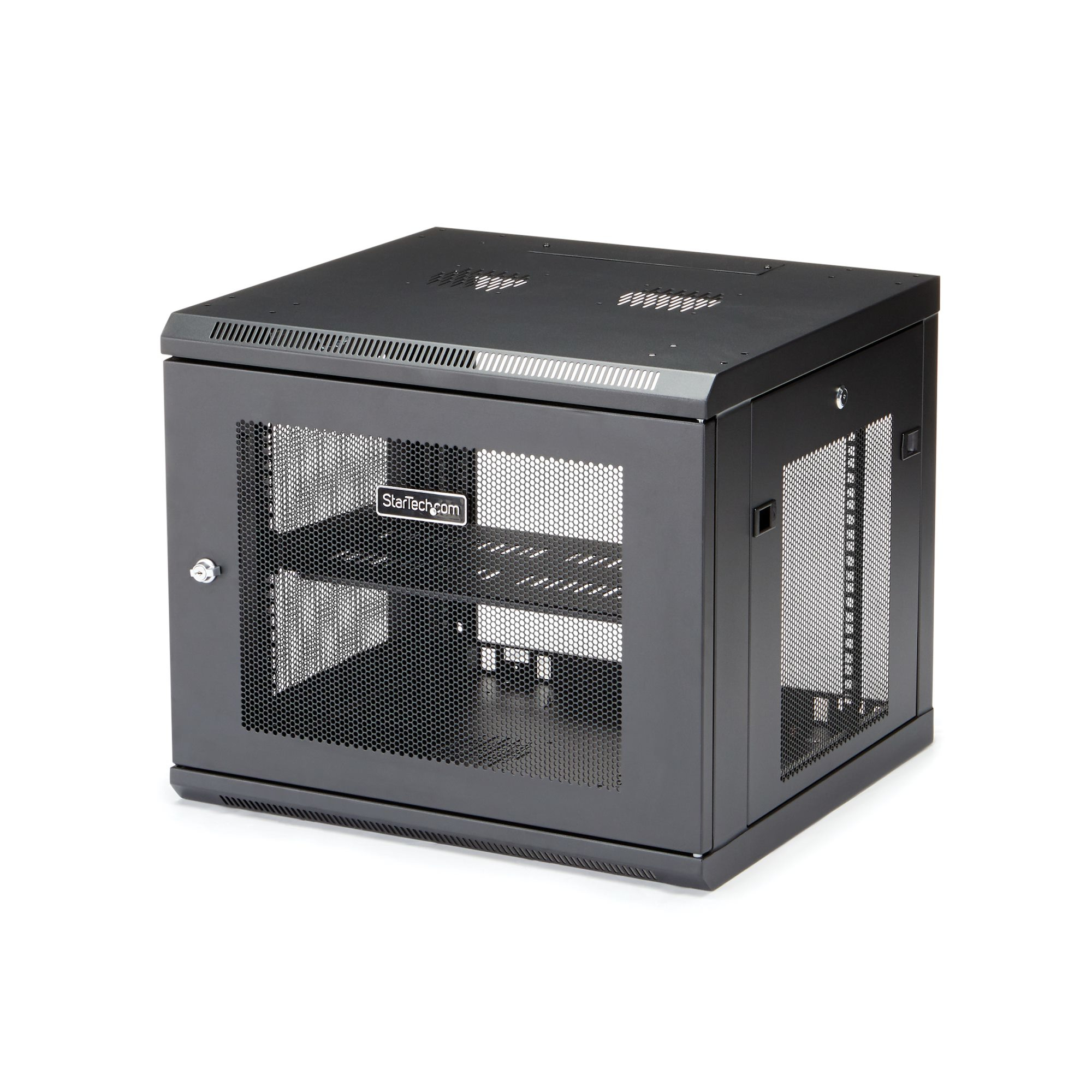 GABINETE RACK DE SERVIDORES DE PARED 9U - CON BISAGRA