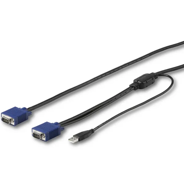 CABLE KVM USB Y VGA DE 1.8 M PARA CONSOLA DE MONTAJE EN RACK