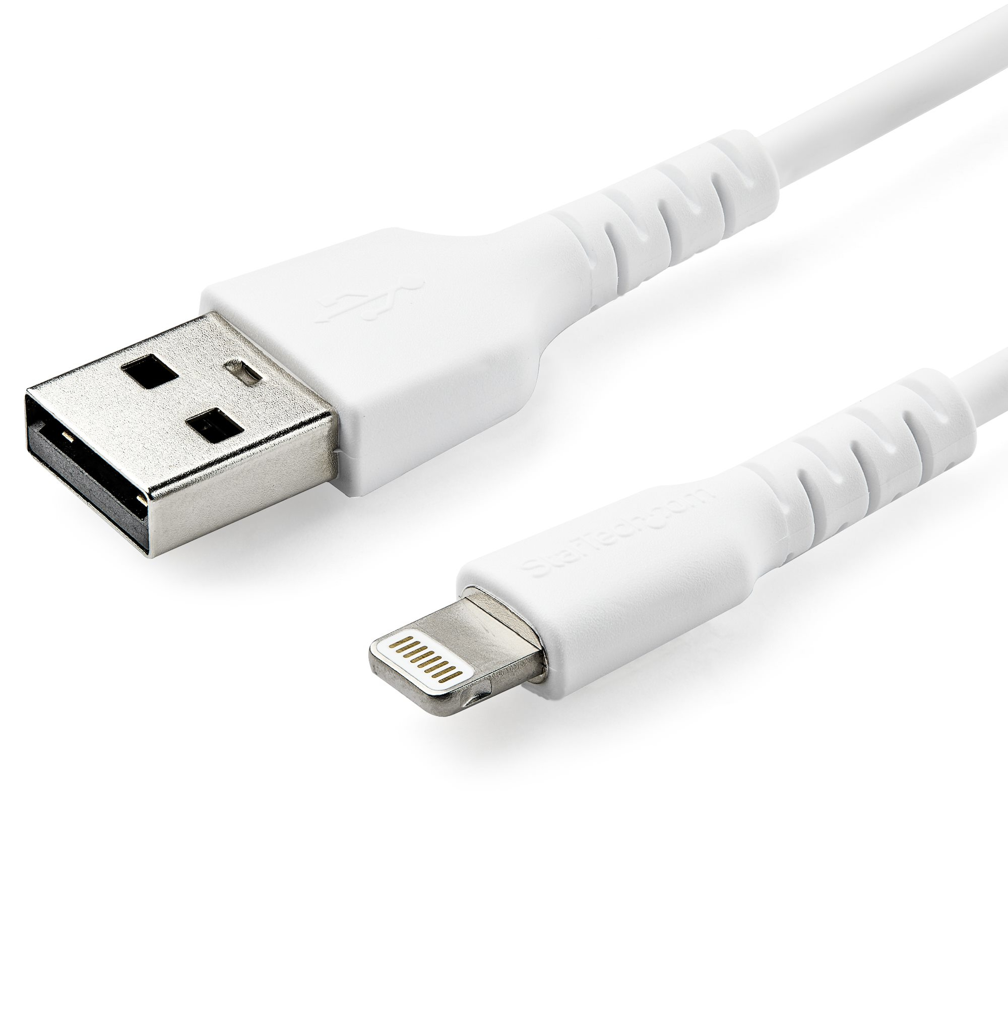 CABLE DE 1M USB A LIGHTNING CERTIFICADO MFI APPLE BLANCO