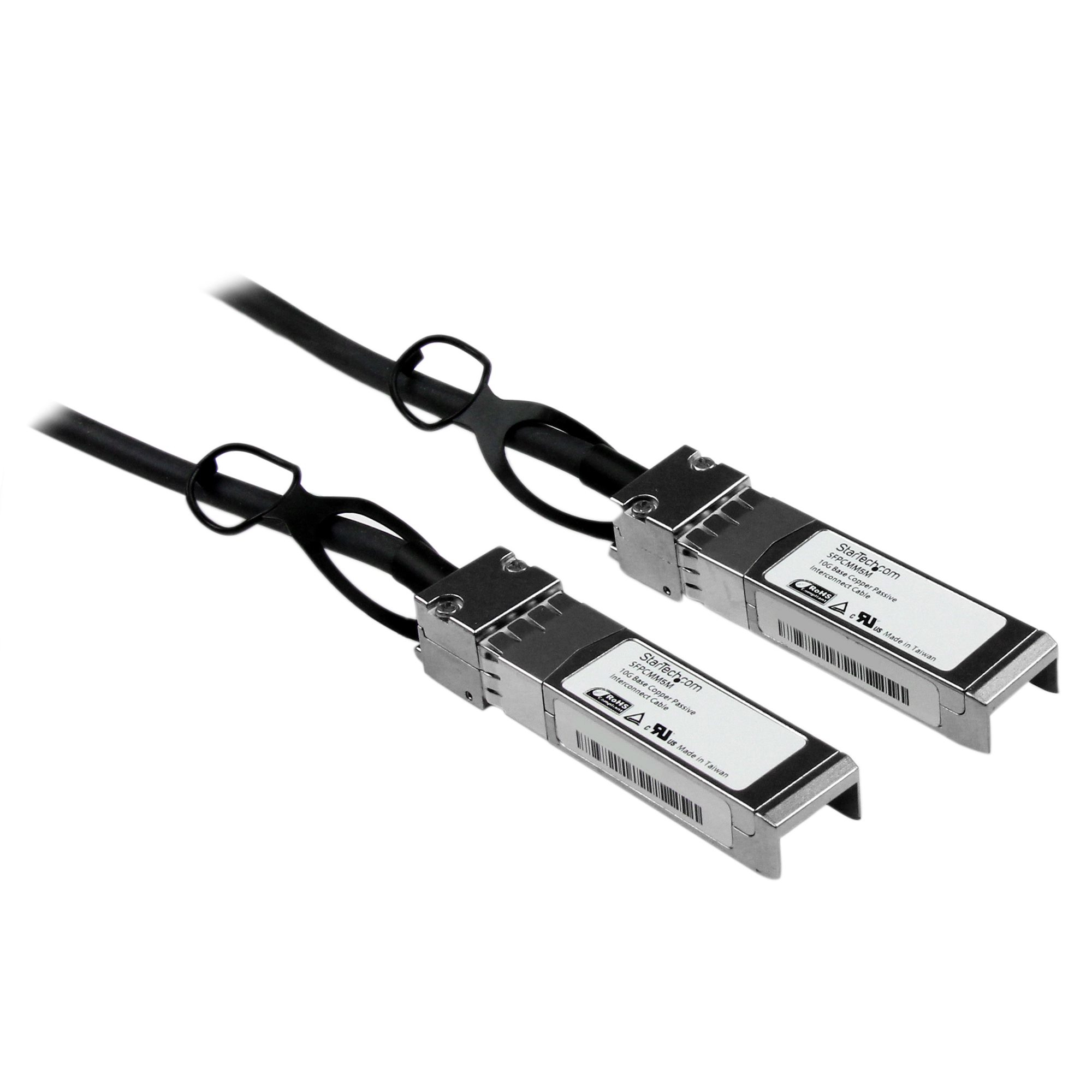 CABLE 5M RED ETHERNET TWINAX 10GB COBRE DIRECT ATTACH SFP