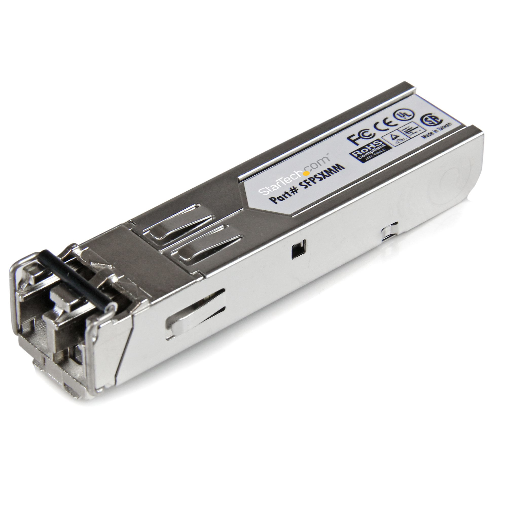 TRANSCEPTOR FIBRA OPTICA MODO UNICO SPF GIGABIT 850NM LC 550M