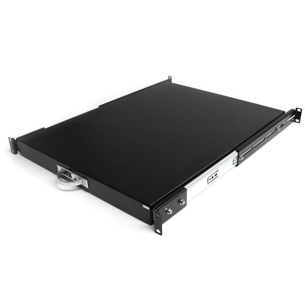 ESTANTE CHAROLA 1U DESLIZANTE TELESCOPICA PARA GABINETE RACK DE S