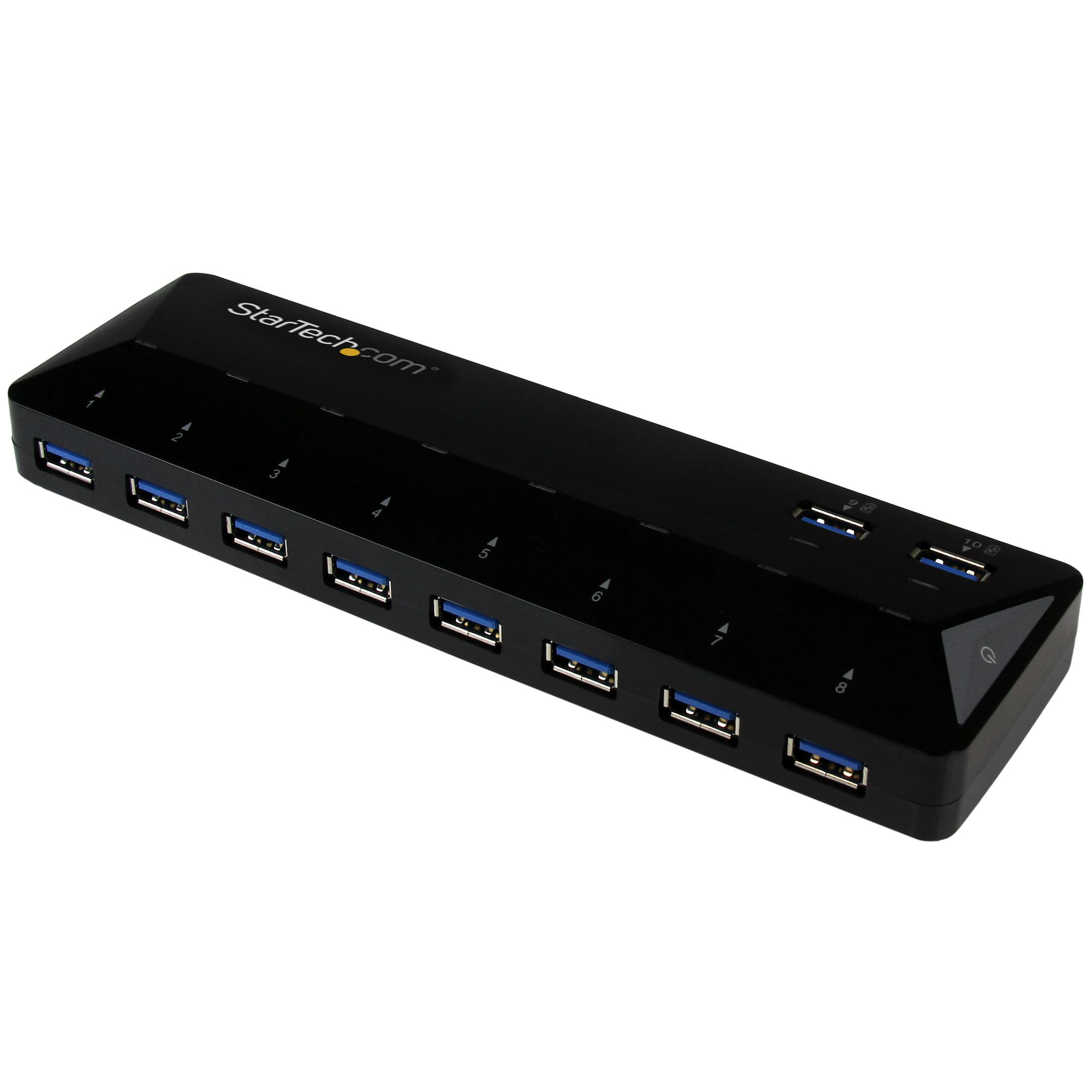 CONCENTRADOR USB 3.0 10 PUERTO S HUB 2 PUERTOS DE 1.5A