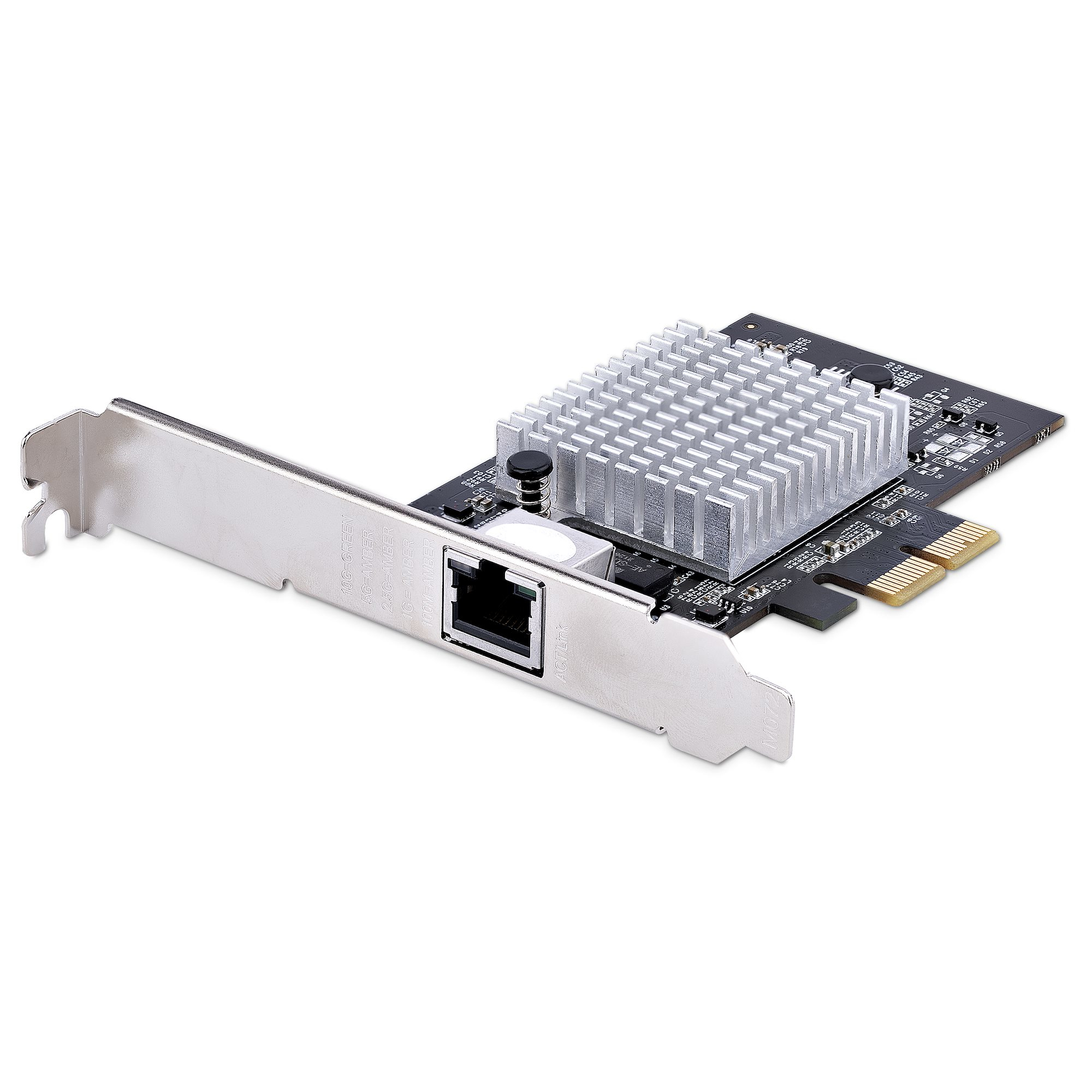 TARJETA PCIE DE 1 PUERTO RJ45 DE RED ETHERNET 10G NBASE-T