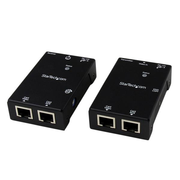 KIT EXTENSOR HDMI POR UTP CAT5 6 50M POWER OVER CABLE
