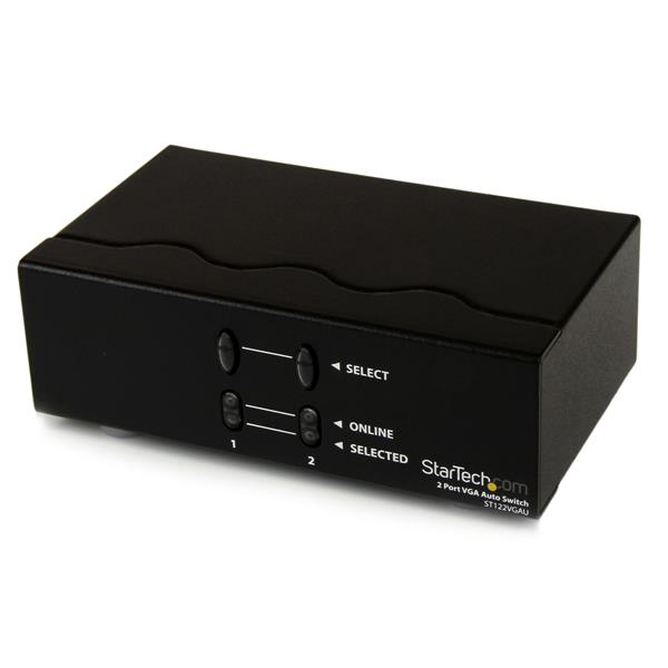 SELECTOR AUTOMATICO VIDEO VGA DE 2 PUERTOS 2X1 250MHZ