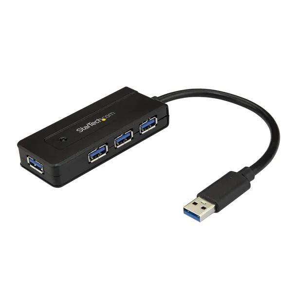 HUB CONCENTRADOR USB 3.0 DE 4 P UERTOS MINI HUB USB