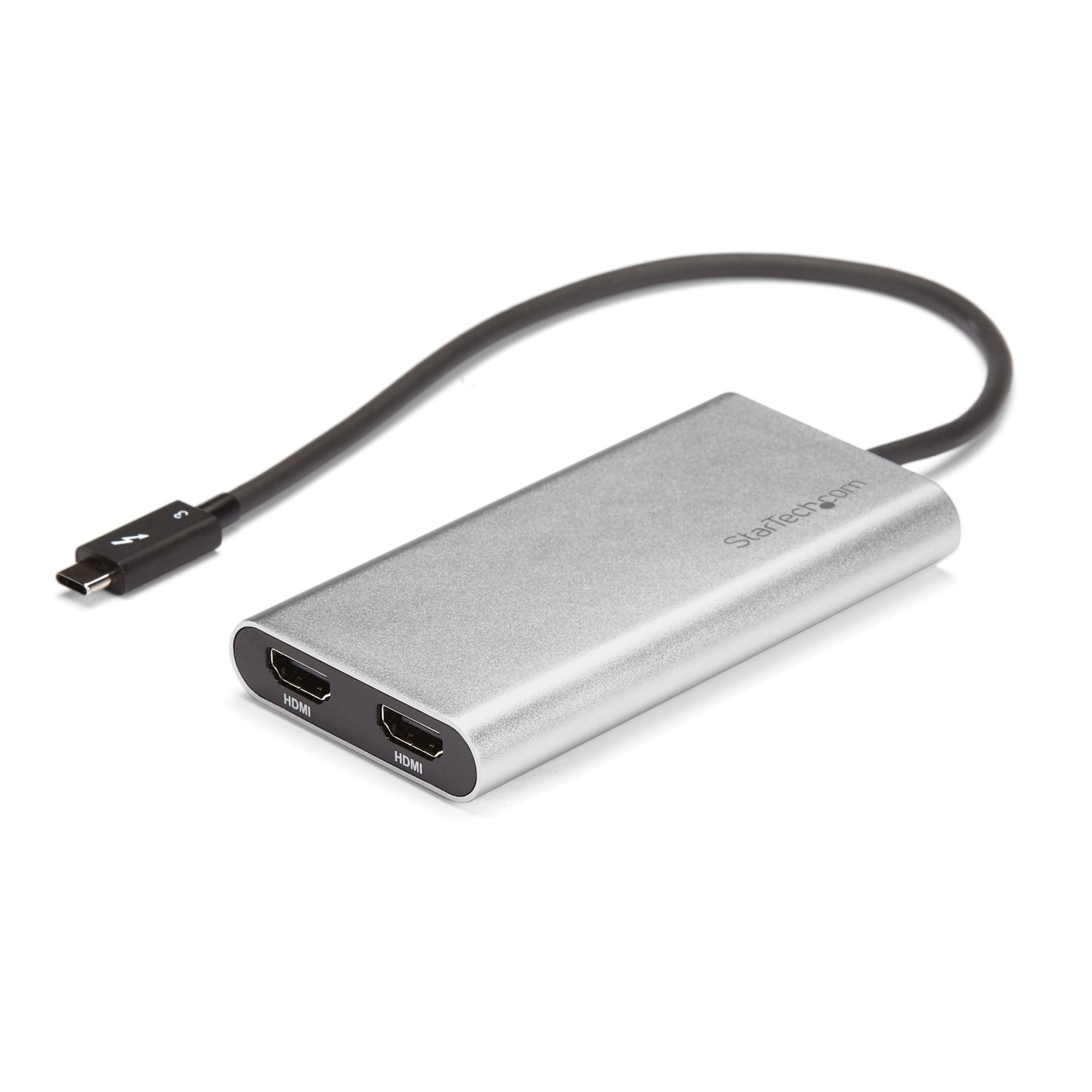 ADAPTADOR VIDEO THUNDERBOLT 3 A A DOBLE HDMI 4K60 MAC Y WIN