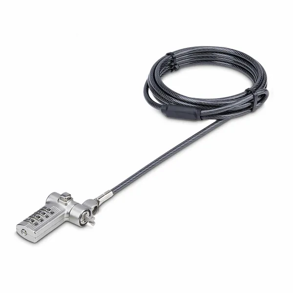 CABLE ANTIRROBO UNIVERSAL DE LAPTOP DE 2M - SERIALIZADO