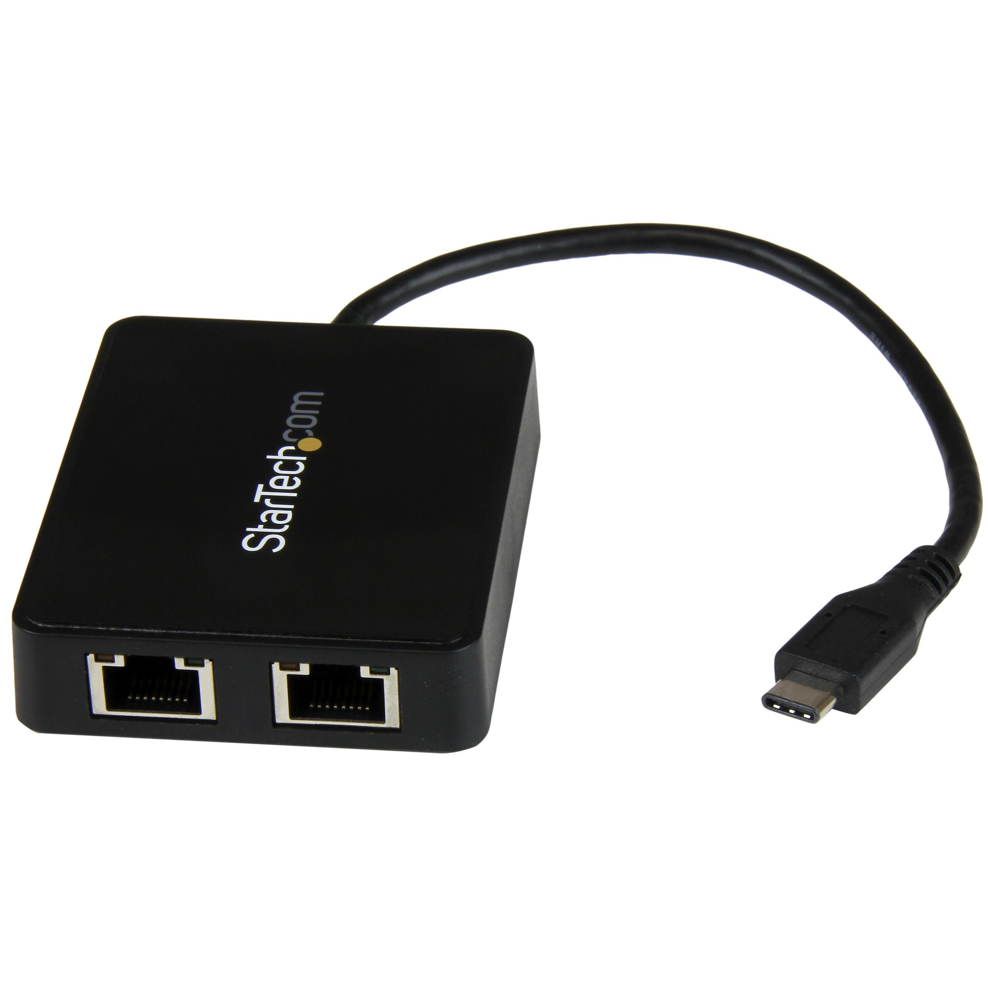 ADAPTADOR DE RED USB-C CON 2 PUERTOS ETHERNET GIGABIT