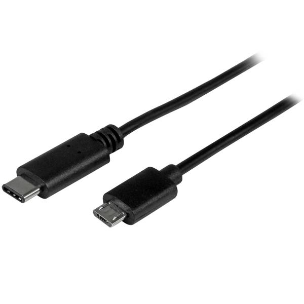 CABLE ADAPTADOR DE 50CM USB-C A MICRO USB-B - USB 2.0
