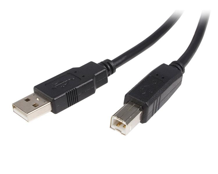 CABLE USB DE 3M PARA IMPRESORA USB A MACHO A USB B MACHO