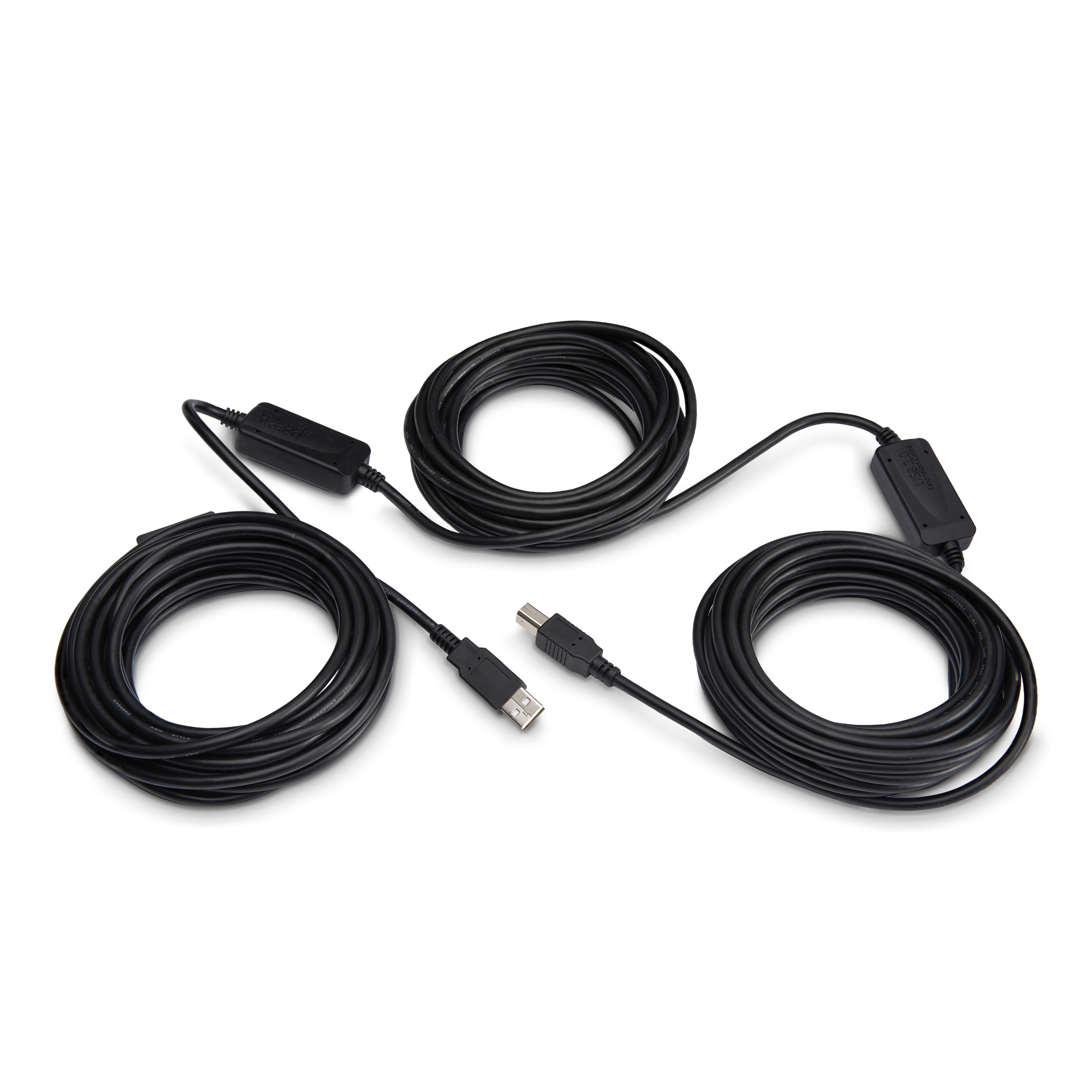 CABLE 20M METROS USB B MACHO A USB A MACHO ACTIVO IMPRESORA