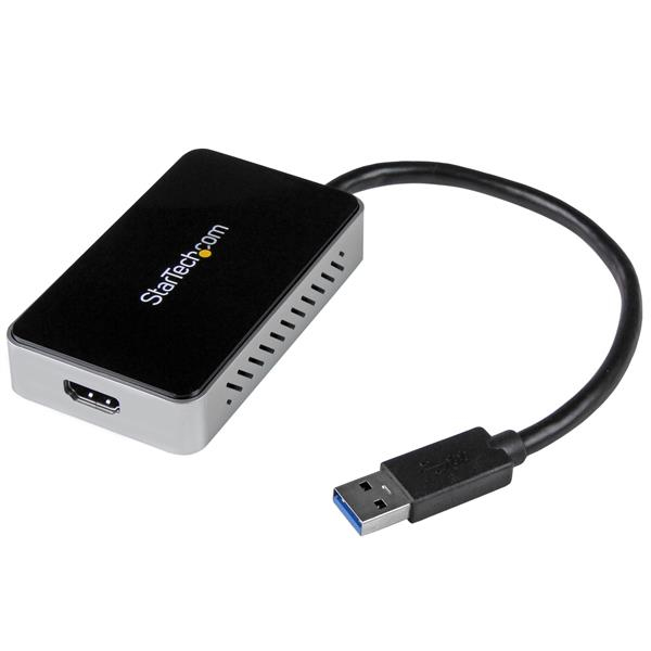 ADAPTADOR VIDEO EXTERNO USB 3.0 A HDMI CON HUB 1 PUERTO USB .