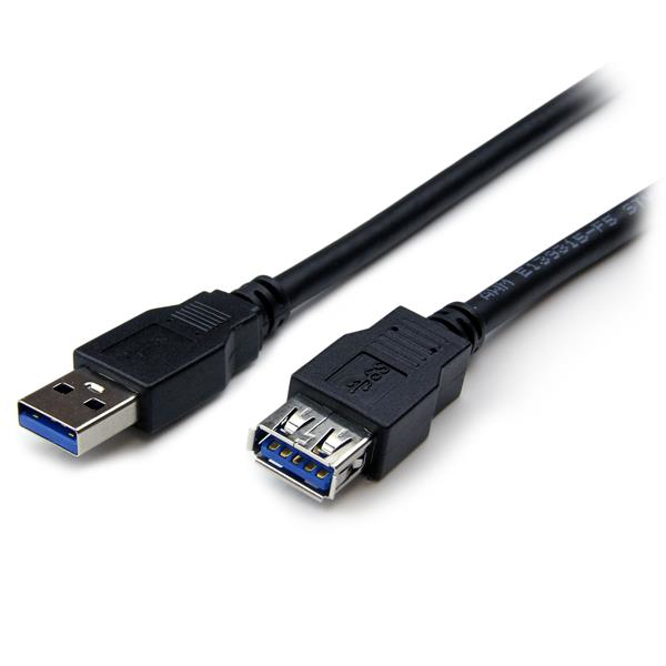 CABLE USB 3.0 DE 2M EXTENSOR ALARGADOR USB A MACHO A HEMBRA