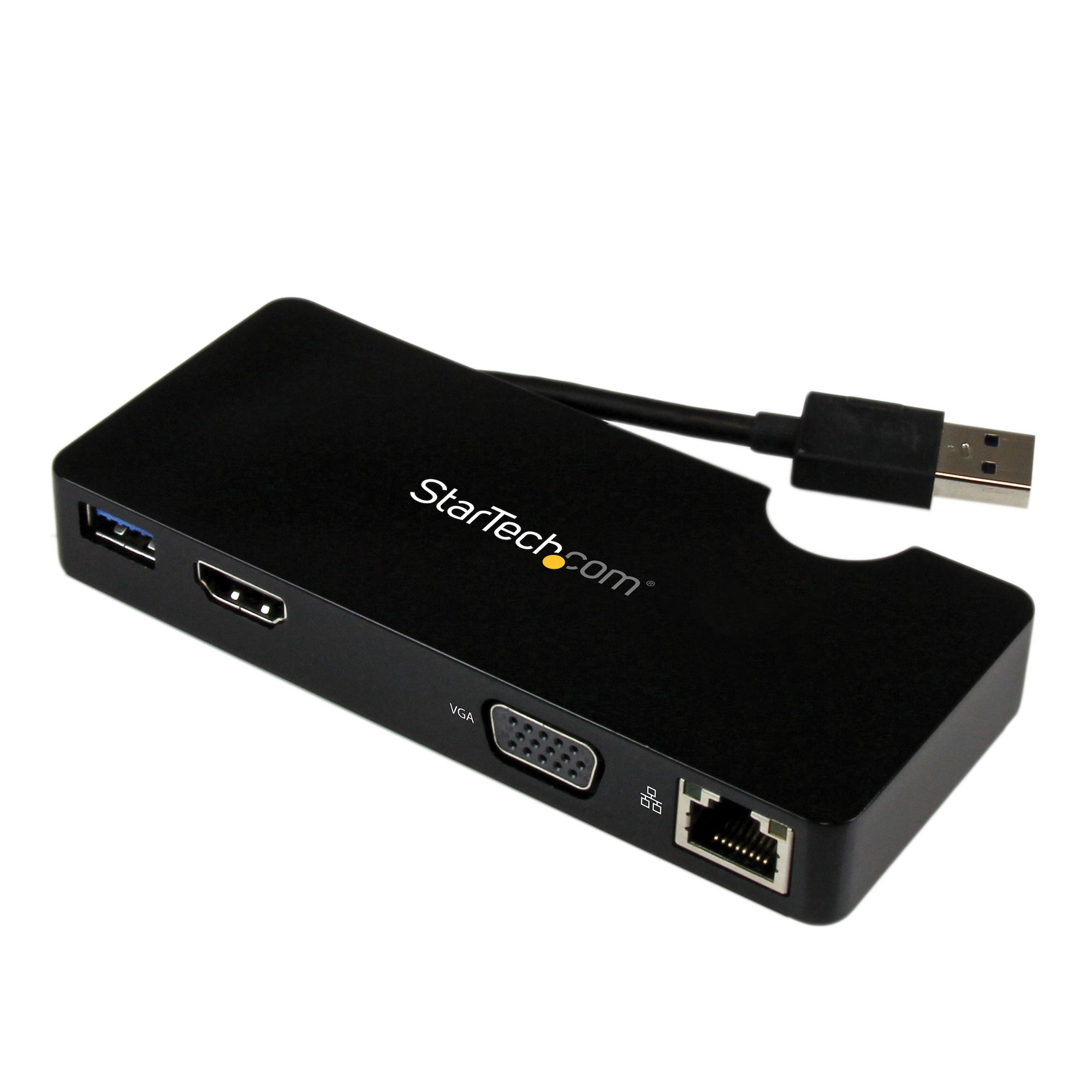 MINI REPLICADOR DE PUERTOS USB 3.0 HDMI O VGA ETHERNET USB DOCK