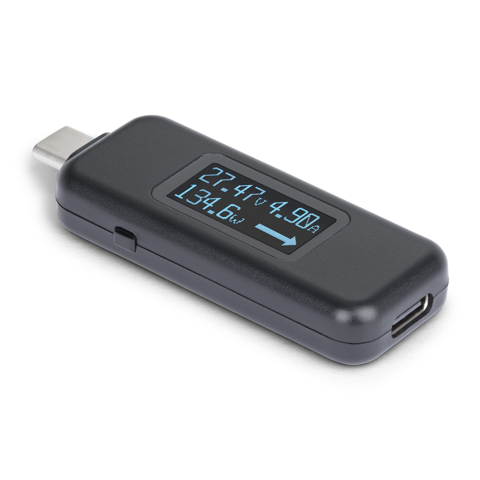 MULTIMETRO DIGITAL PROBADOR DE CORRIENTE USB-C