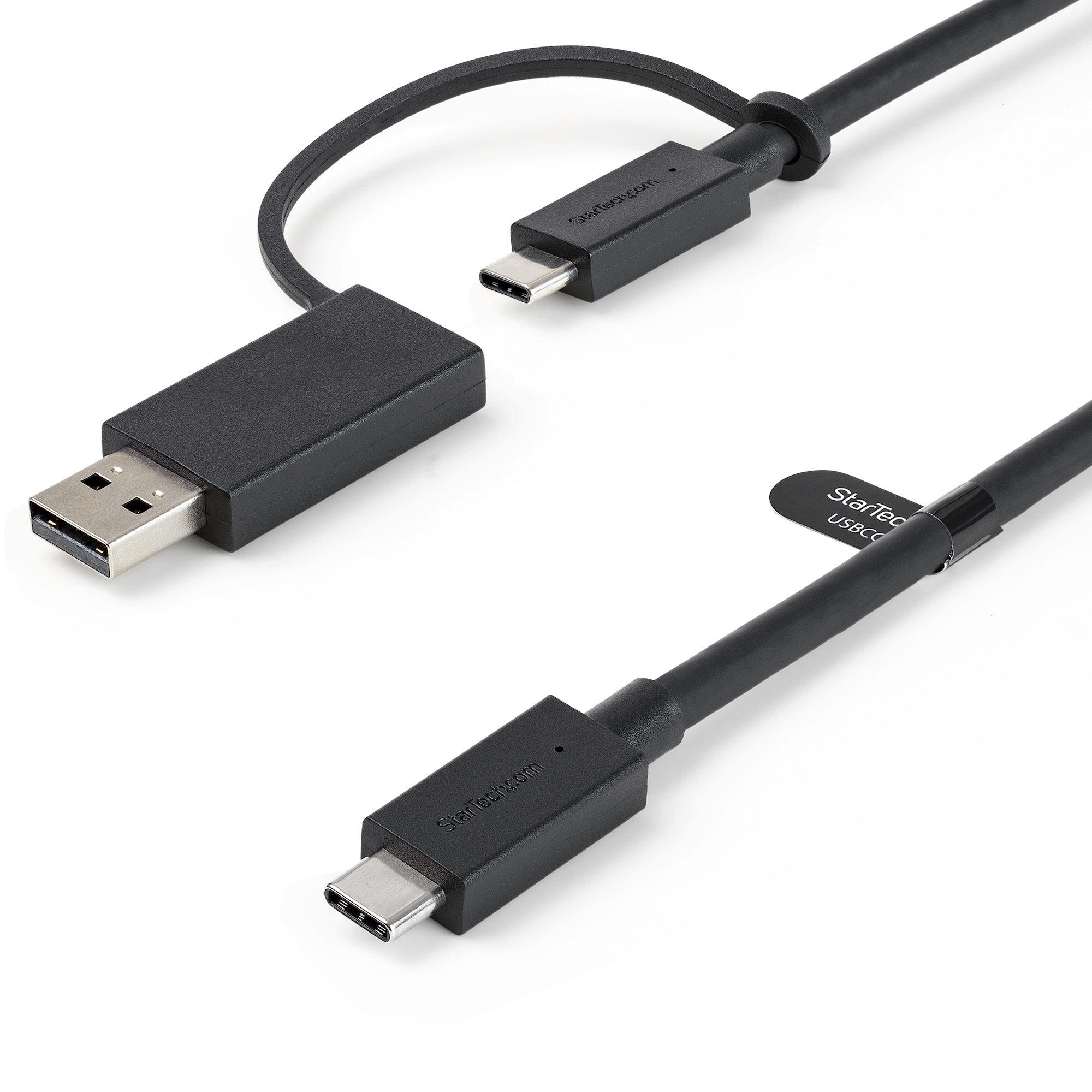 CABLE USB TIPO C DE 1M CON ADA PTADOR USB A PARA DOCKS HOBRIDAS