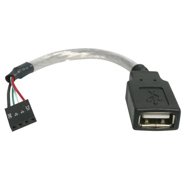 CABLE 15CM ADAPTADOR EXTENSOR USB A IDC 4PIN PLACA MADRE