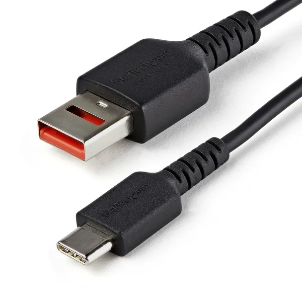CABLE DE CARGA DE 1M USB-A A USB-C - CON BLOQUE DE DATOS