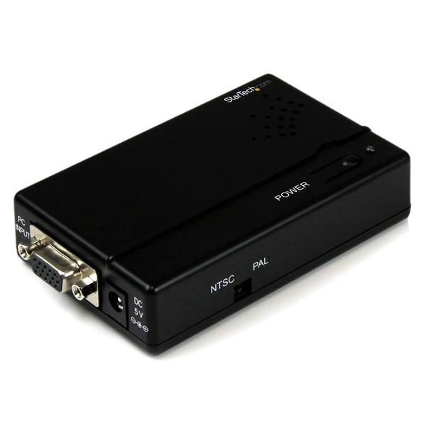 ADAPTADOR CONVERTIDOR DE VIDEO VGA A S-VIDEO VIDEO COMPUESTO