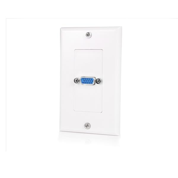 PLACA DE PARED VGA COLOR BLANCO
