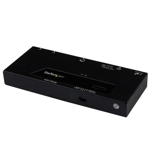 SWITCH HDMI AUTO CONMUTADO 2 P UERTOS PRIORITARIO 1080P