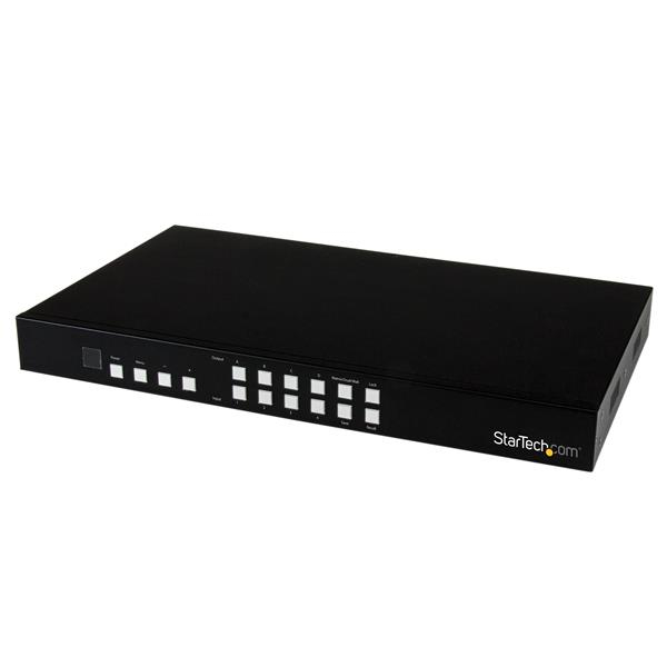 SWITCH CONMUTADOR MATRIX HDMI 4X4 MULTIVISOR VIDEOWALL PAP