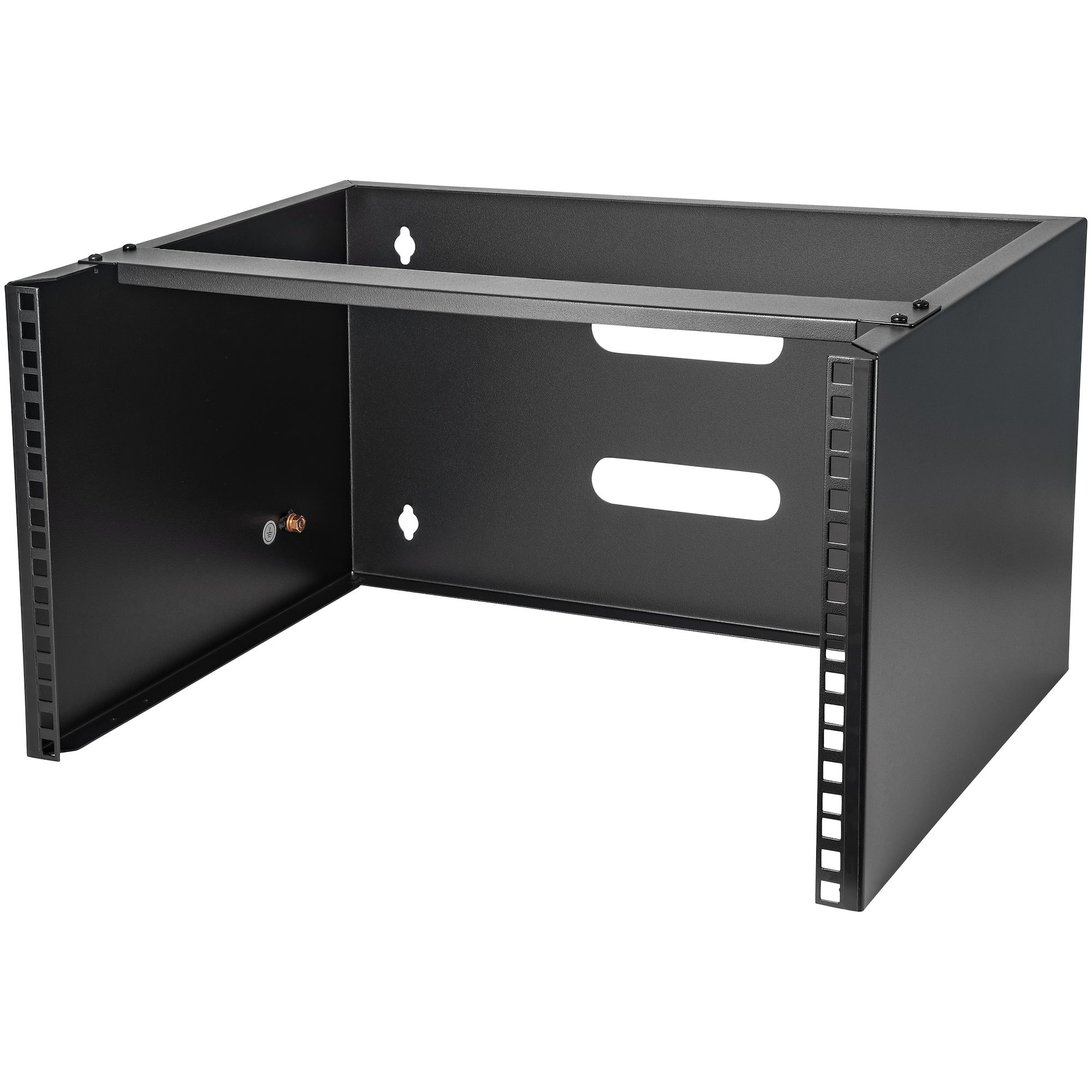 SOPORTE MONTAJE EN PARED 6U 12IN RACK PANEL PARCHEO .