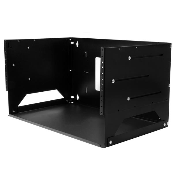 GABINETE RACK DE PARED CON ESTANTE INCORPORADO 4U
