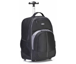16IN COMPACT ROLLING BACKPACK BLACK