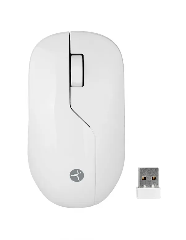 MOUSE INALMBRICO ARMOR RECARGABLE COLOR BLANCO