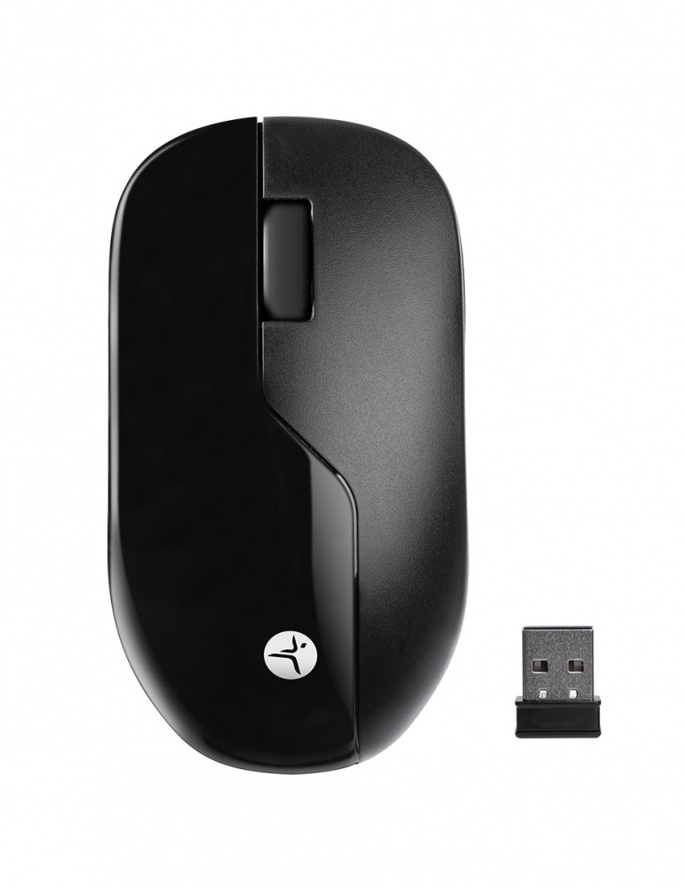 MOUSE INALMBRICO ARMOR RECARGABLE COLOR NEGRO