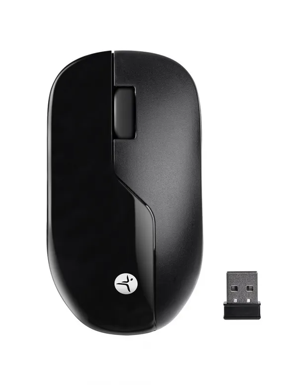 MOUSE INALMBRICO ARMOR RECARGABLE COLOR NEGRO
