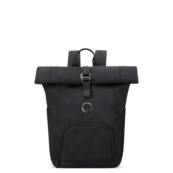 DELSEY BACKPACK CITYPAK 15.6 PU LG. NEGRA ROLLTOP